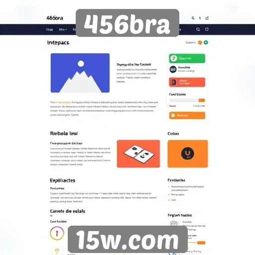 Avaliação da interface do usuário no site 456bra